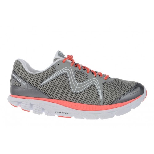 MBT Comfortable Speed 16 W Gray Orange Whit Running Shoes For Women