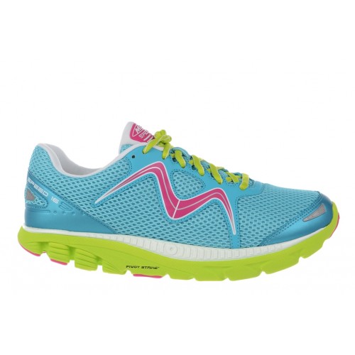 MBT Factory Direct Speed 16 W Blue Lime Fusc Running Shoes For Women